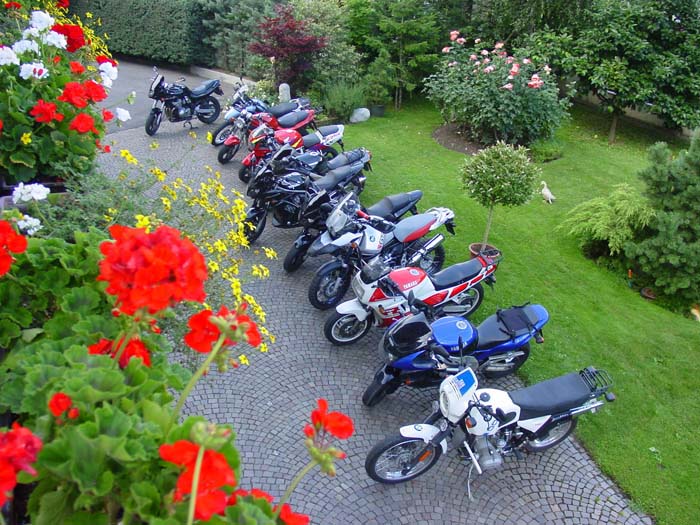 Urlaub mit Motorrad Dorf Tirol